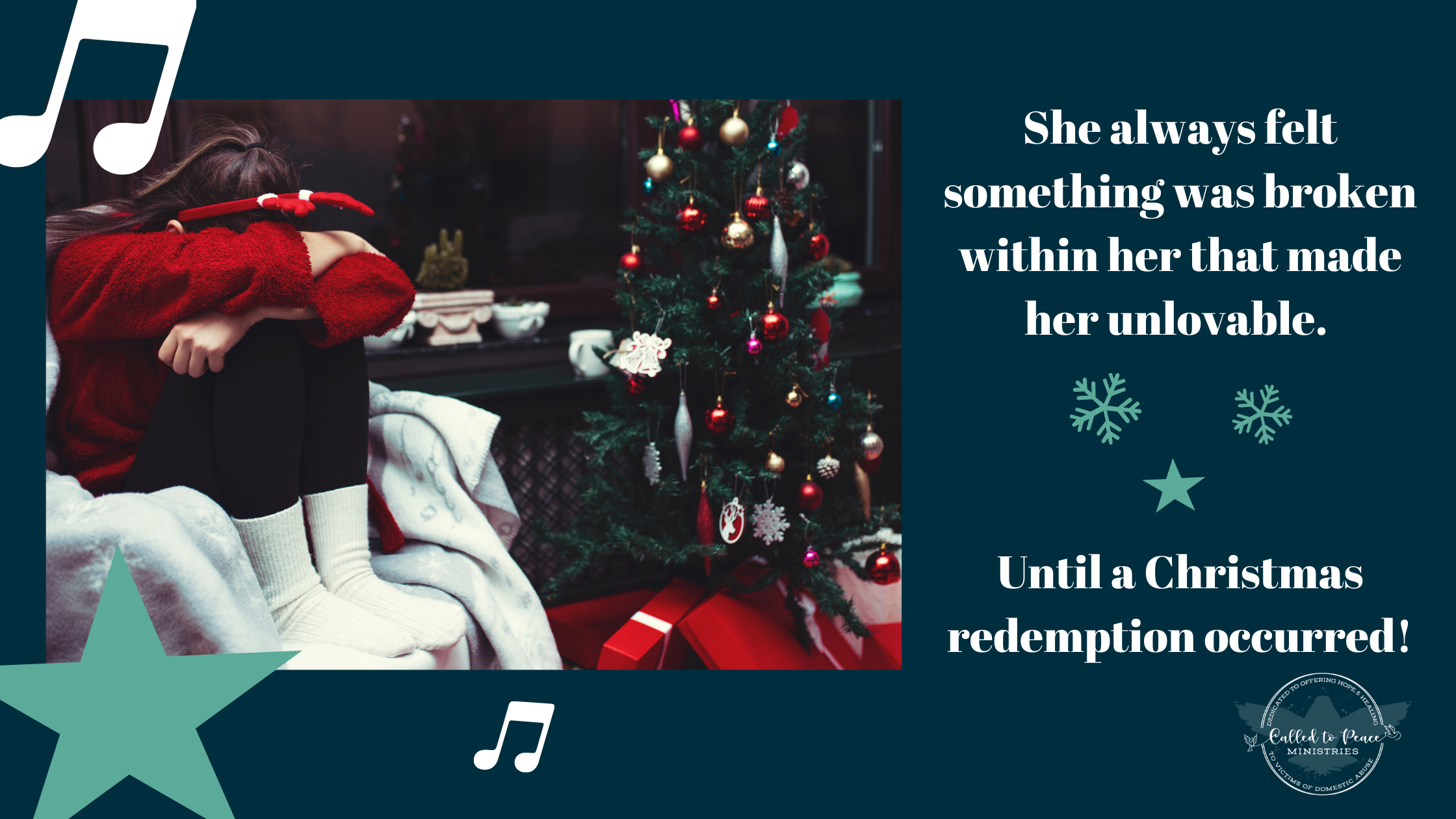 Meet Kristen – Christmas Holidays, a Domestic Abuse Rescue, and a New Song of Redemption!